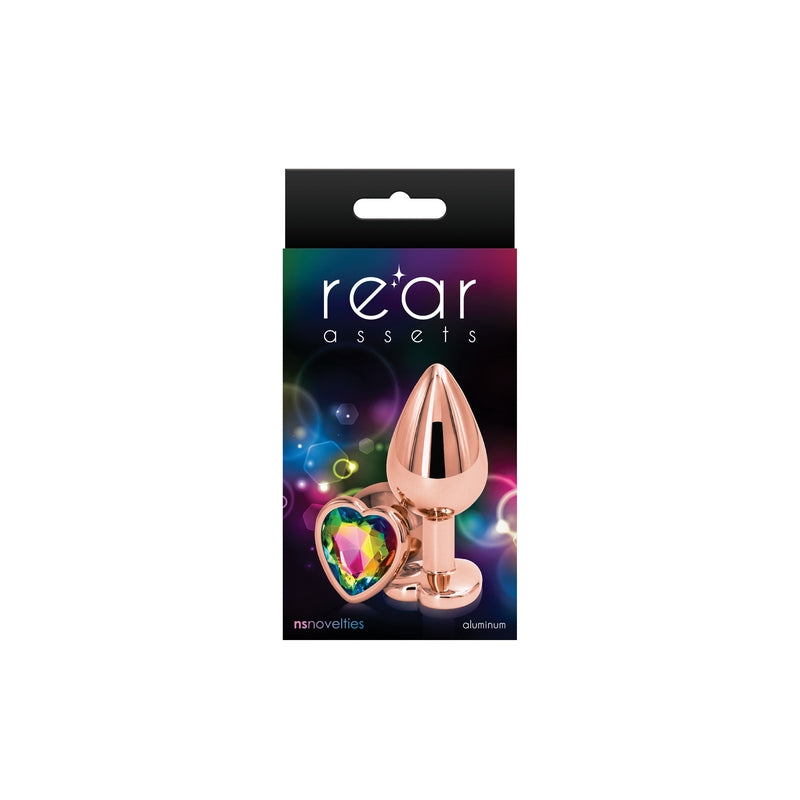 Rear Assets Rose Gold Heart Medium Rainbow