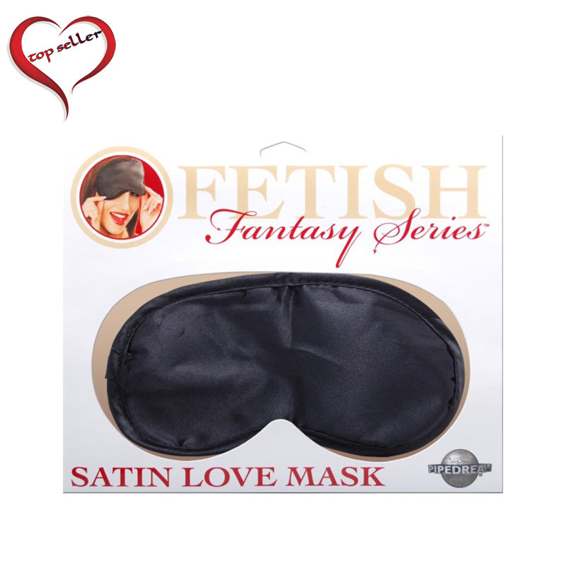 Fetish Fantasy Satin Love Mask Black