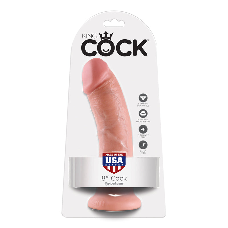 King Cock 8" Flesh