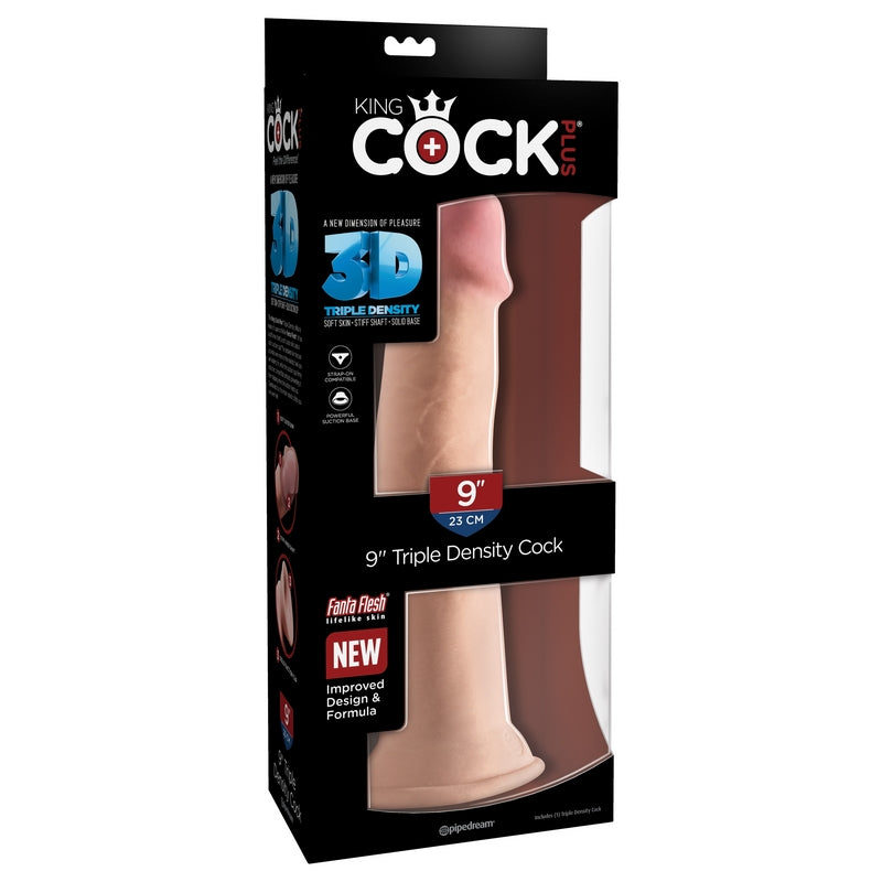 King Cock Plus 9 Triple Density Cock