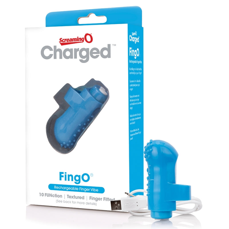 Charged FingO Vooom Mini Vibe Blue