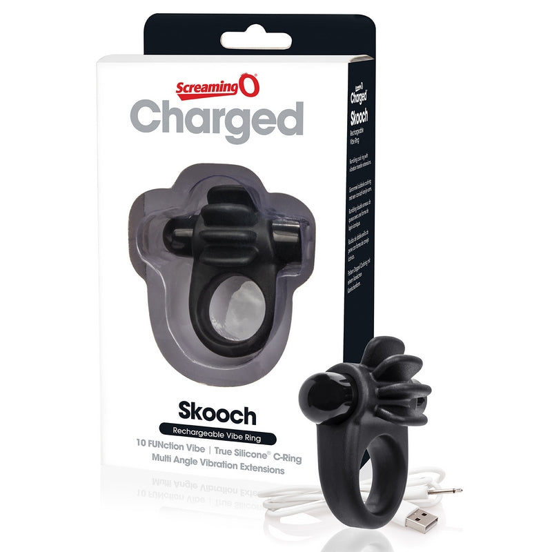 Charged Skooch Ring Black