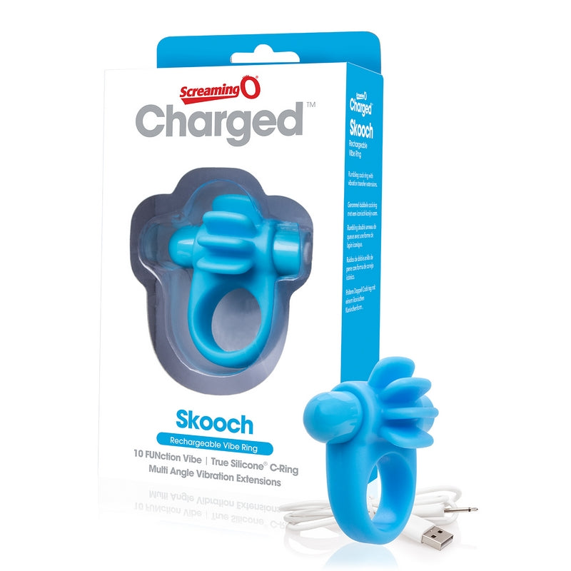 Charged Skooch Ring Blue