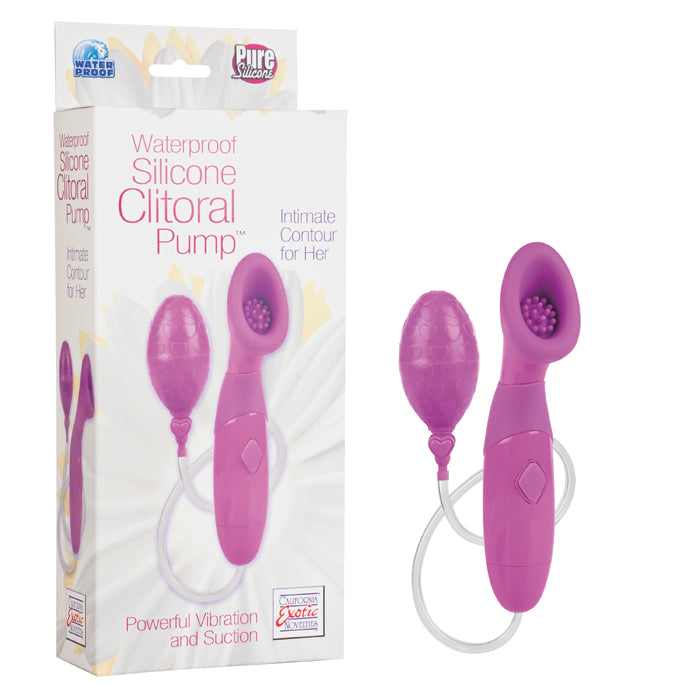 Waterproof Silicone Clitoral Pumps Purple