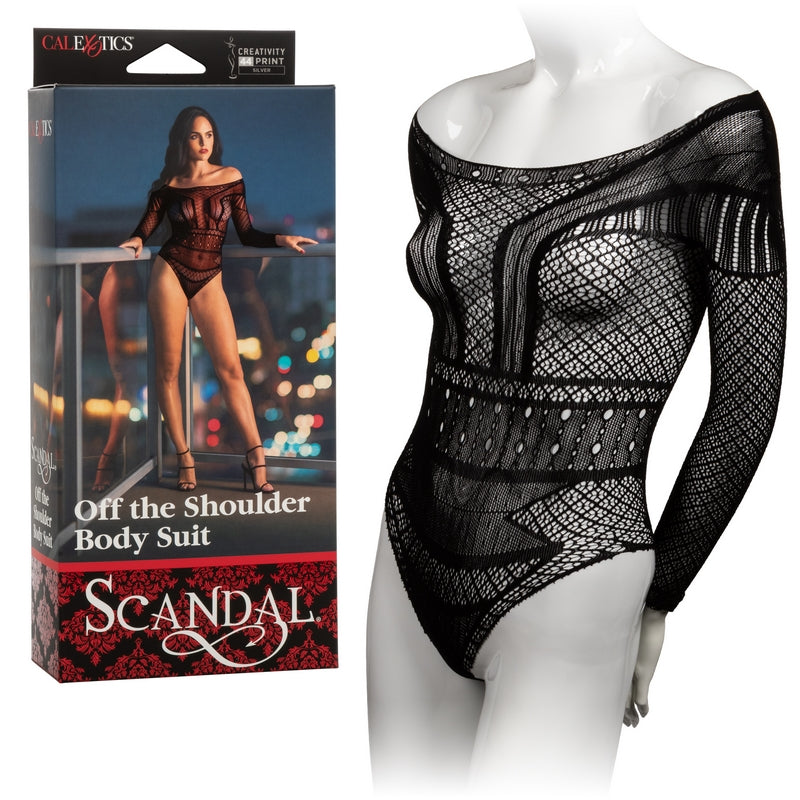 Scandal Off the Shoulder Body Suit