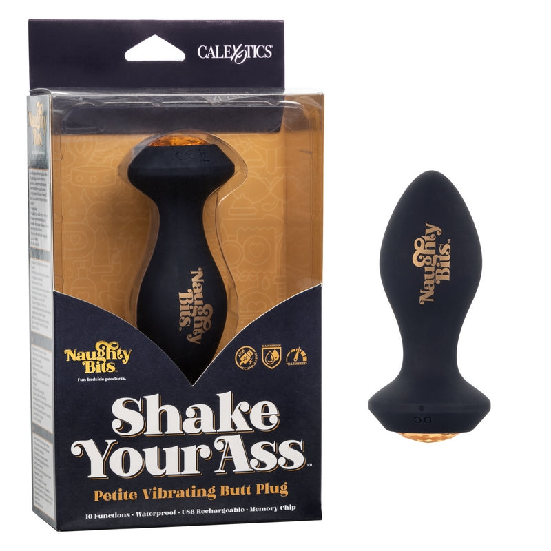 Naughty Bits Vibrating Butt Plug Shake Your Ass