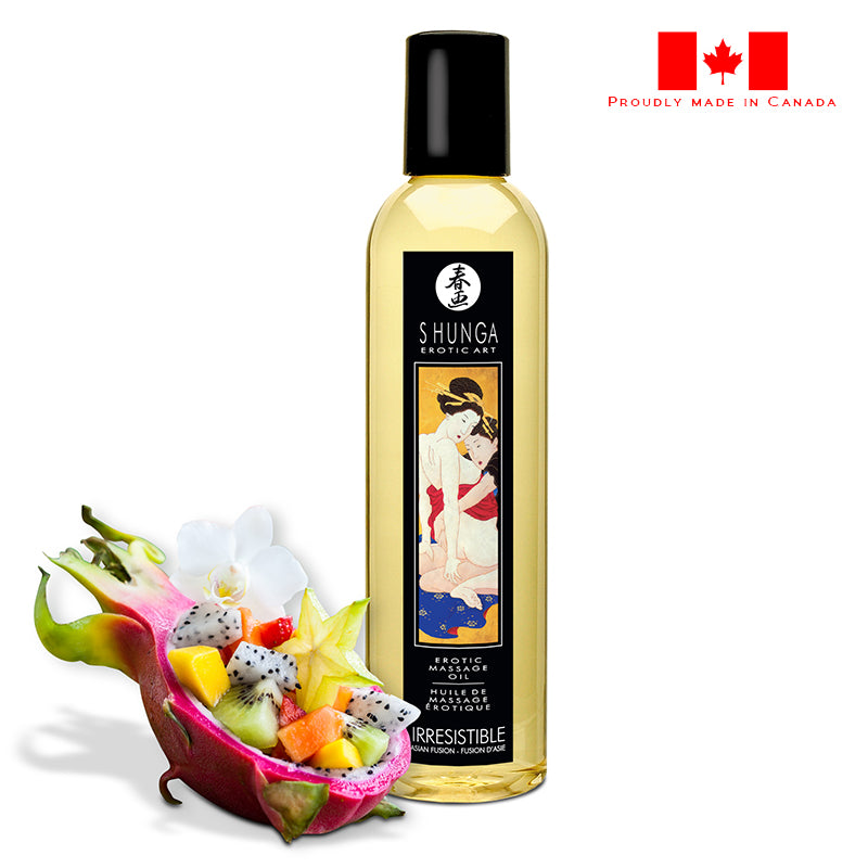 8 oz. Erotic Massage Oil Asian Fusion