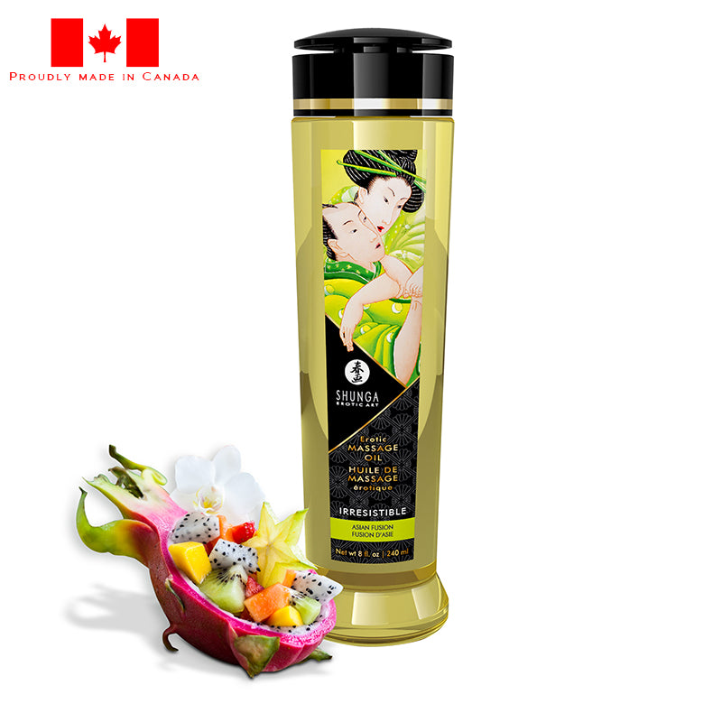 8 oz. Erotic Massage Oil Asian Fusions