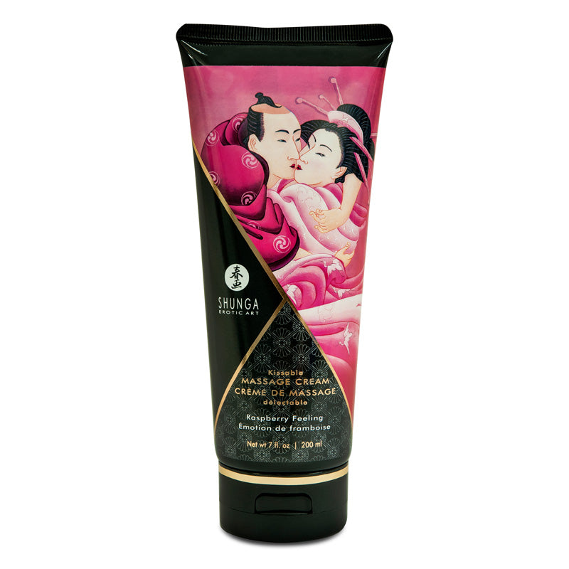 Kissable Massage Cream Raspberry Feeling