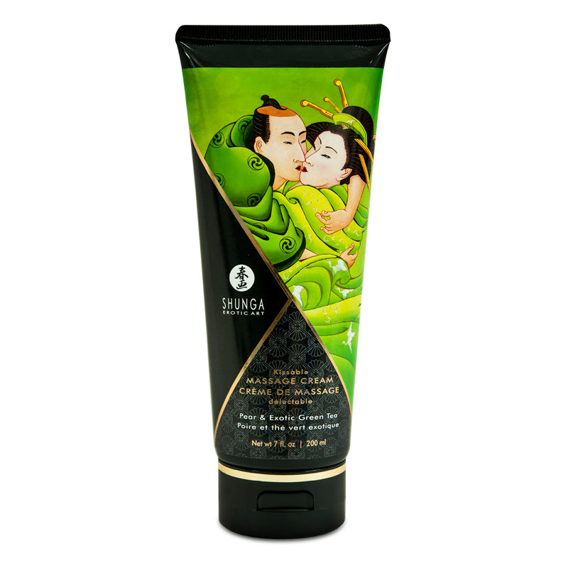 Kissable Massage Cream Pear & Exotic Green Tea