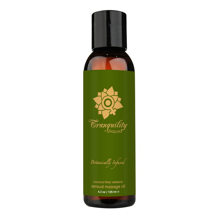 4.2 oz Organics Massage Oil Tranquility (Coconut Lime Ve