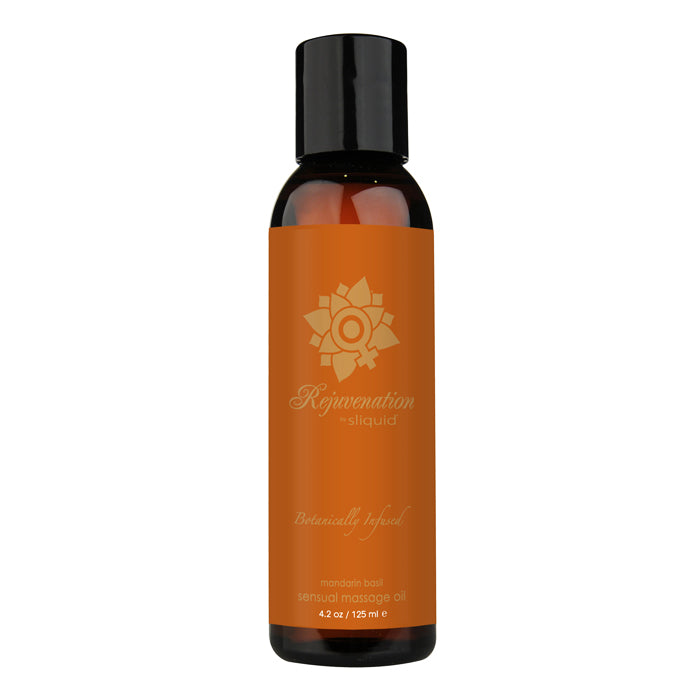 4.2 oz Organics Massage Oil Rejuvenation (Mandarin Basil)