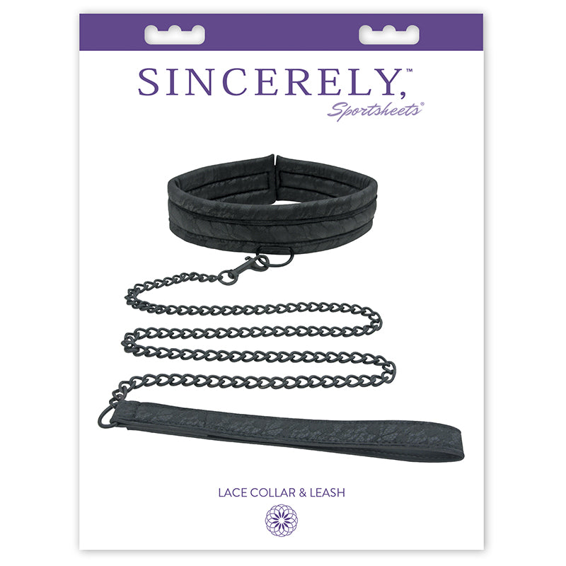 Lace Collar & Leash