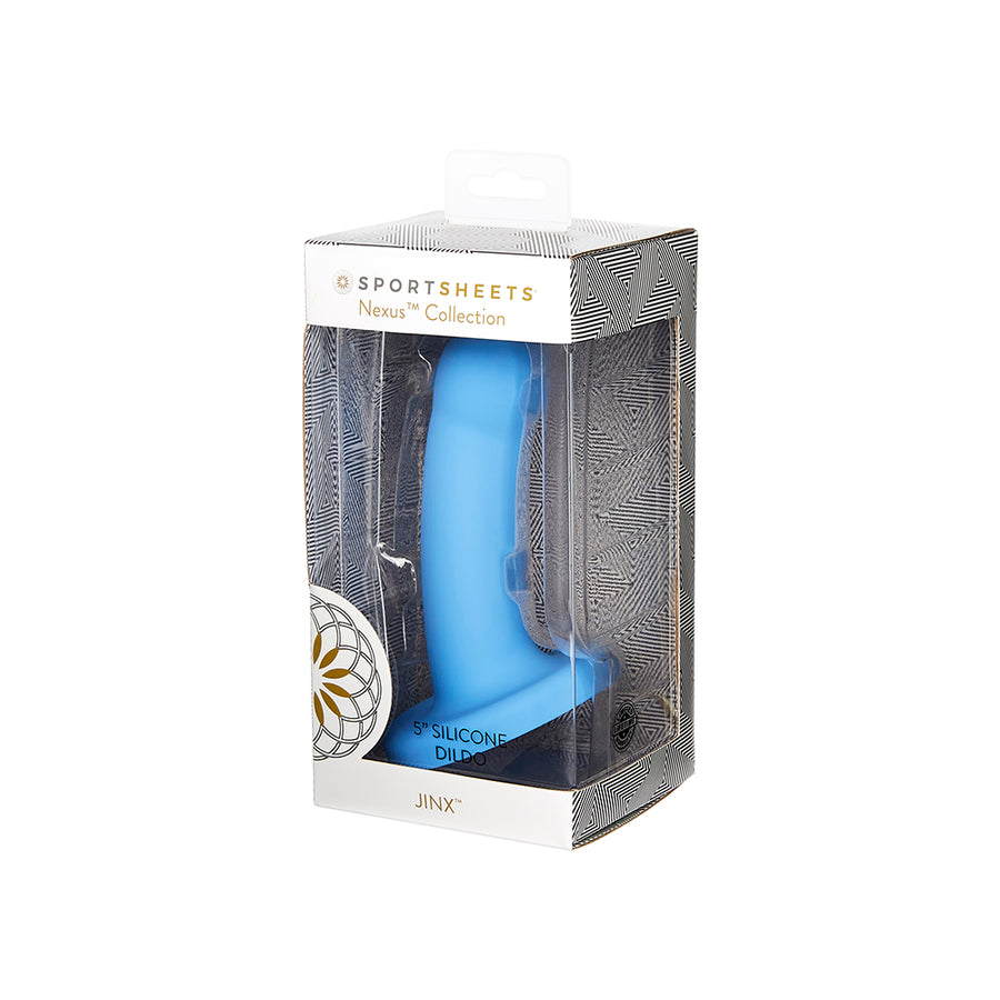 Nexus 5" Silicone Dildo Periwinkle Jinx