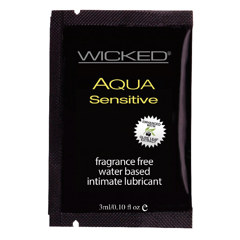 3 ml Wicked Aqua Sesitive Hypo-Allergenic Sample Pack