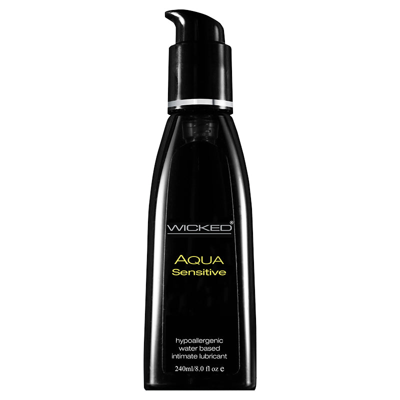 8 oz Wicked Aqua Sensitive Lube